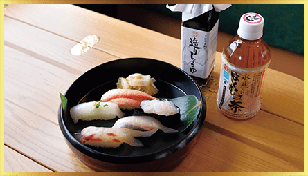 A Berumonta sushi set