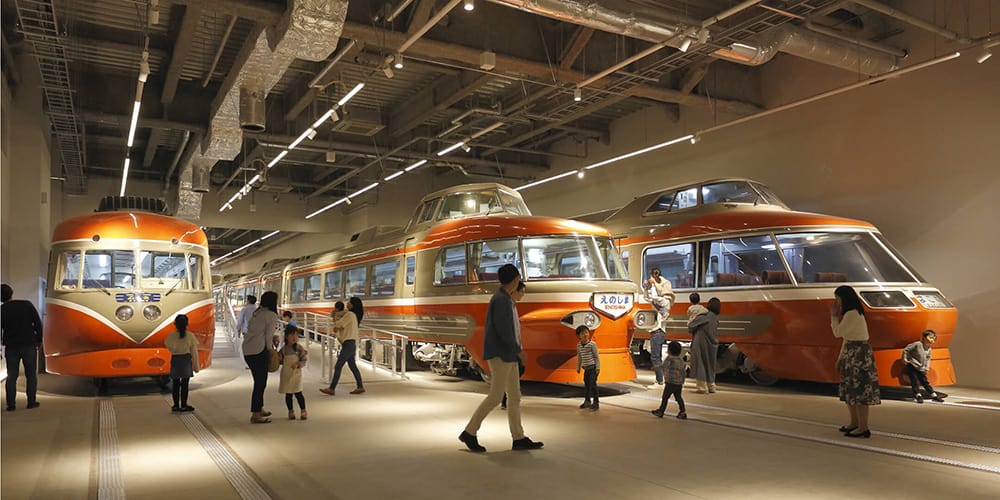 The new museum’s Romancecar Gallery