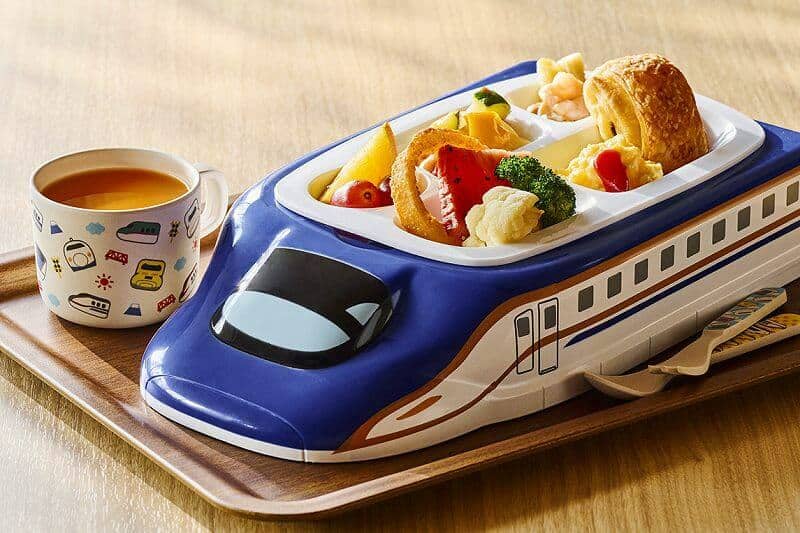 A kid’s breakfast tray at Royal Park Hotel Kyoto Umekoji