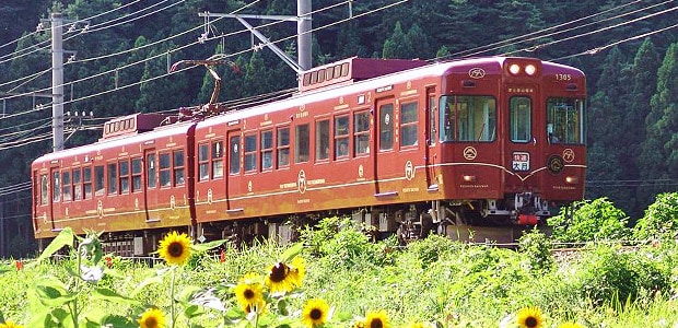 A local train on the Fujikyuko Line