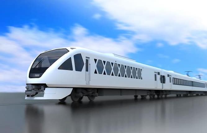 The new Tobu Railway Spacia N100 train