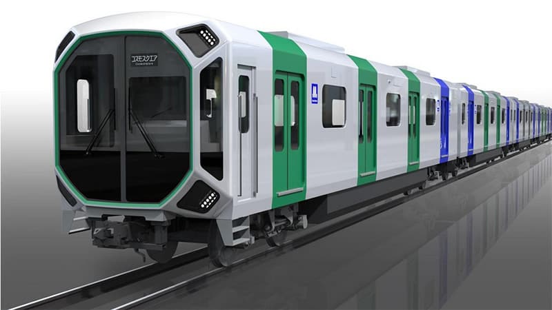 The new Osaka Metro 400 series train