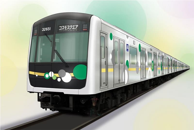 The new Osaka Metro 30000A series train