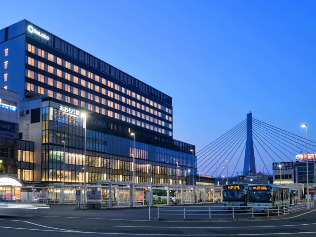 Hotel ReLabo at the new JR Aomori Station East Exit Building