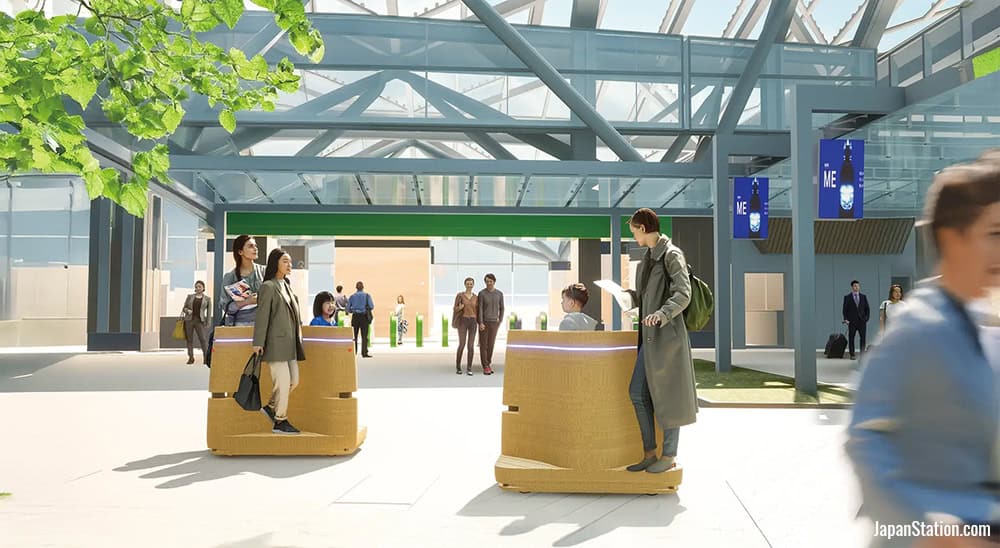 Self-Driving Hydrogen-Powered Vehicles at Takanawa Gateway City