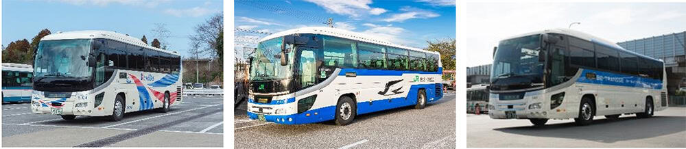 Three bus companies jointly operate TYO-NRT airport bus services