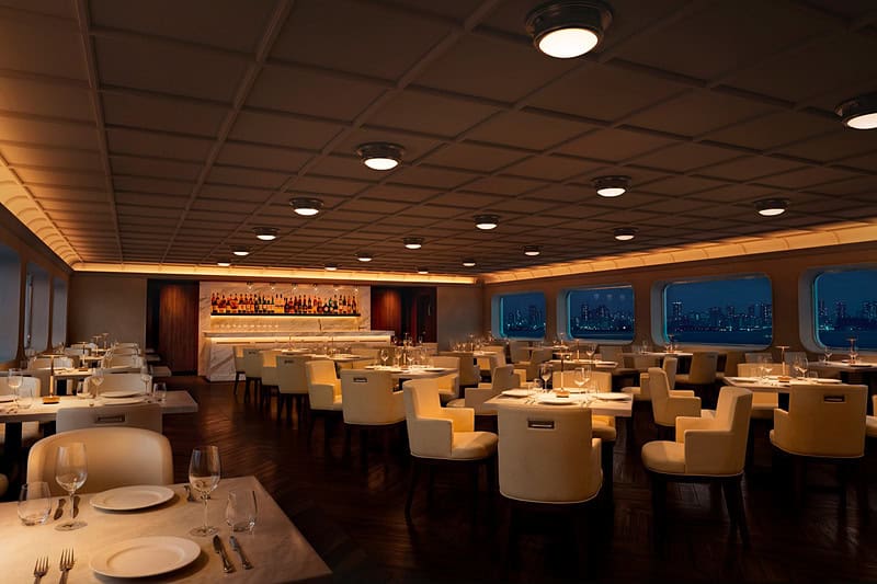 The 1st floor main dining room